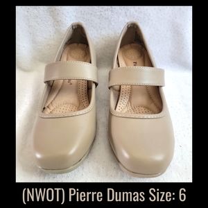 (NWOT) Pierre Dumas/ Size: 6/ Comfort Wedge Mary Jane